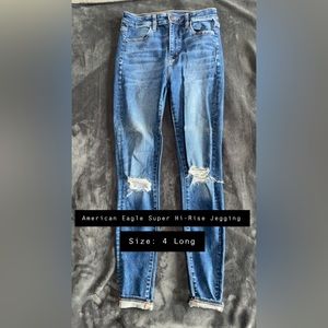 2 pairs of American Eagle Hi Rise Jegging